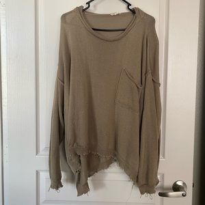 Easel Distressed Sweater